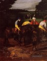 Jockeys in Epsom 1862 Edgar Degas